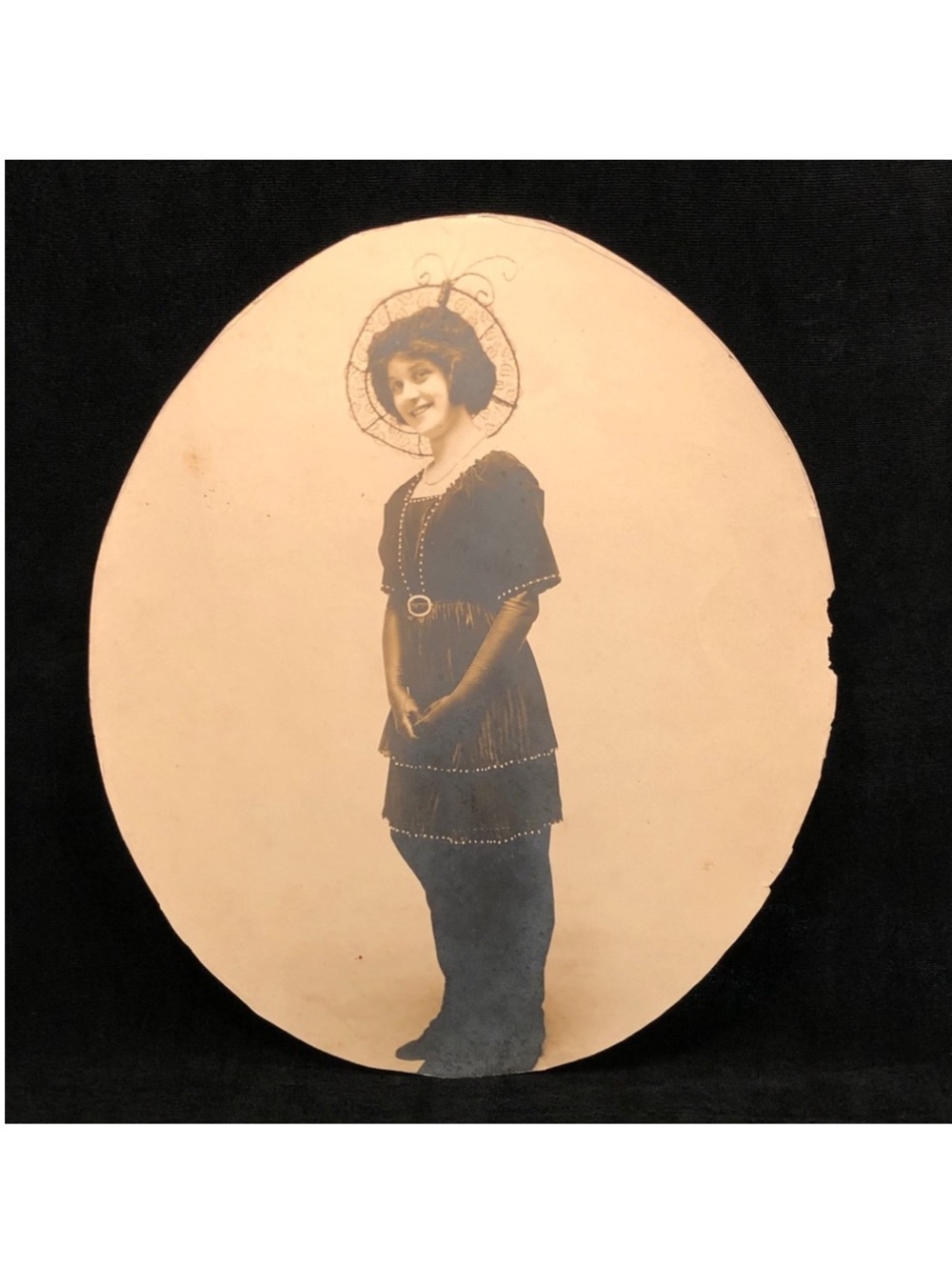 Vintage Ziegfeld Follies Sepia Photograph